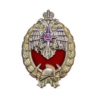 Изображение награды : нагрудный (наградной) знак "Лучший работник пожарной охраны"