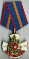 Изображение награды : нагрудный (наградной) знак "20 лет МЧС России"