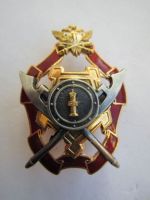 Изображение награды : нагрудный (наградной) знак "Лучший сотрудник службы охраны"