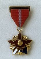 Награда нагрудный (наградной) знак "Почётный знак ВЛКСМ "
Хотите узнать больше? Награда