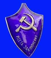 Изображение награды : нагрудный (наградной) знак "Места заключения"